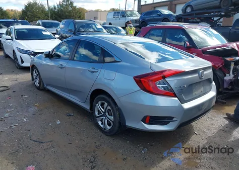 2016 Honda Civic Lx z USA, uszkodzony, nr VIN 19XFC2F59GE044676